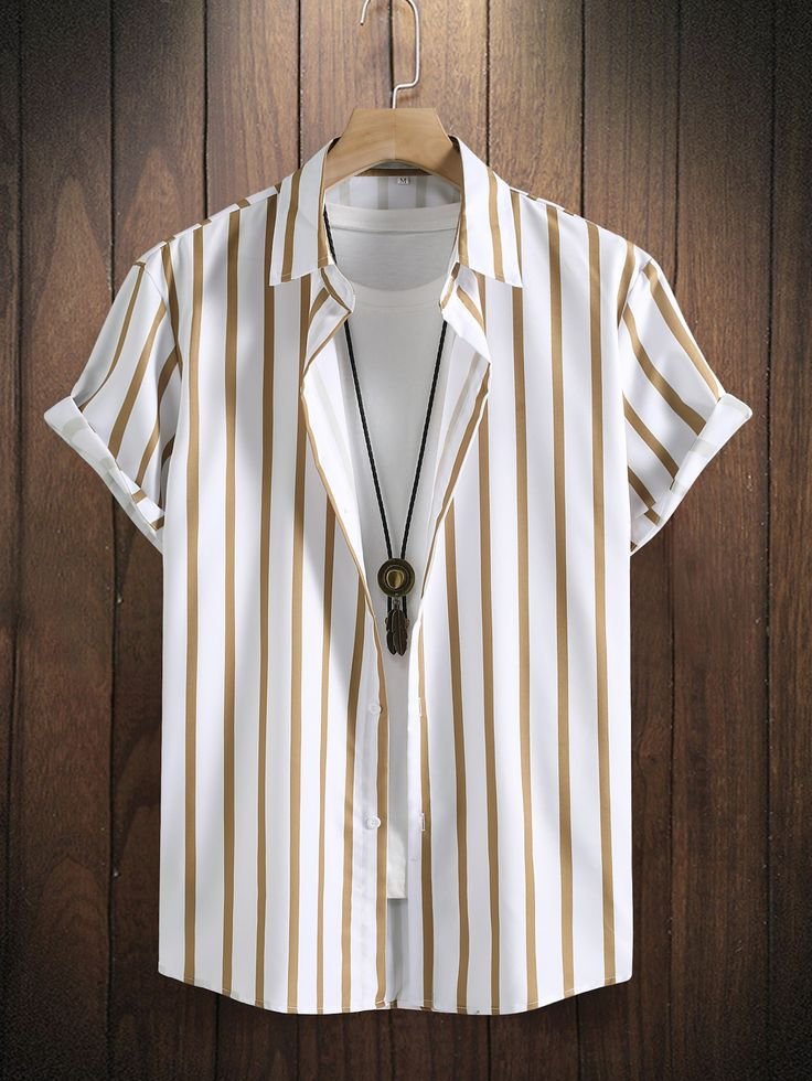 Designer half sleeve shirt for party wear occasions