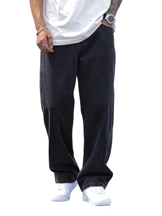 Comfortable baggy jeans for men available in Kottakkal