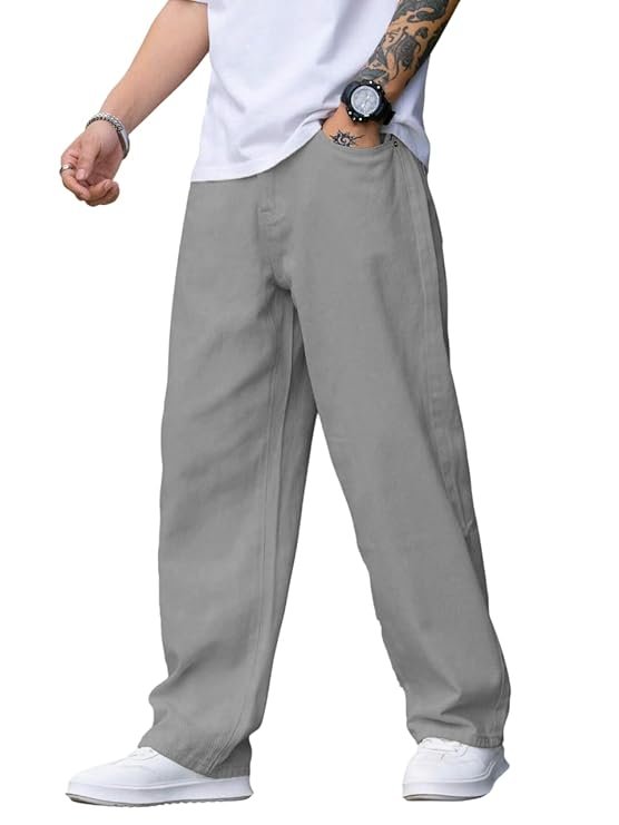 High-waist best baggy jeans in Kottakkal for a chic style