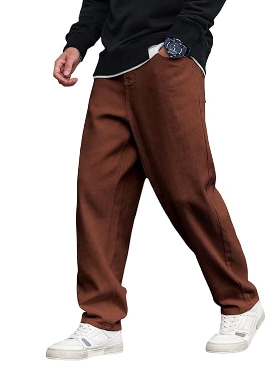 Modern Korean-style baggy jeans in Kottakkal for youth fashion