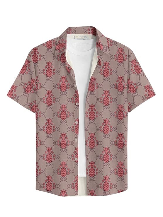 Short sleeve half sleeve shirt for men casual wear