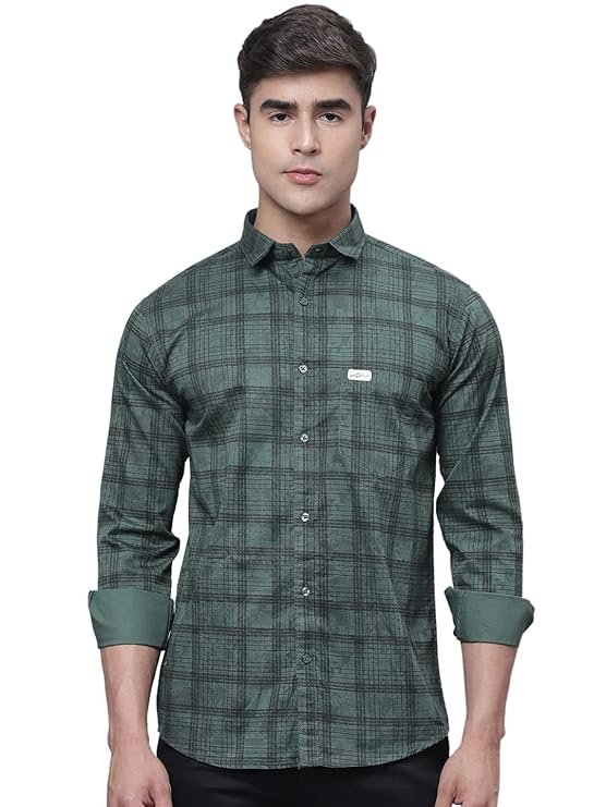 Comfortable check shirt for men in Kottakkal