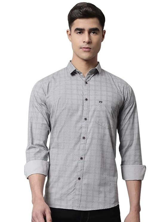 Elegant check shirt for men in Kottakkal