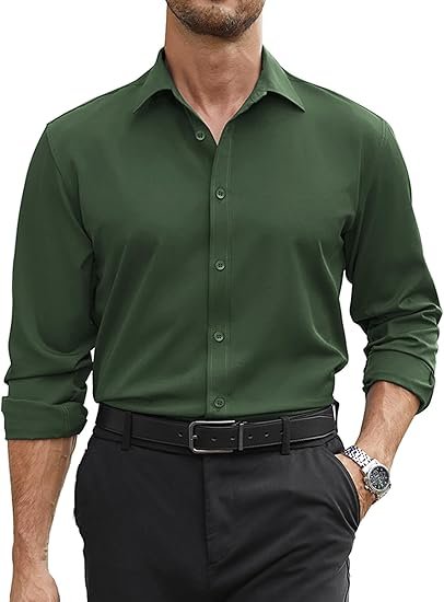 Royal Dark Green is rich and stylish in the Best Formal Shirts in Kottakkal.